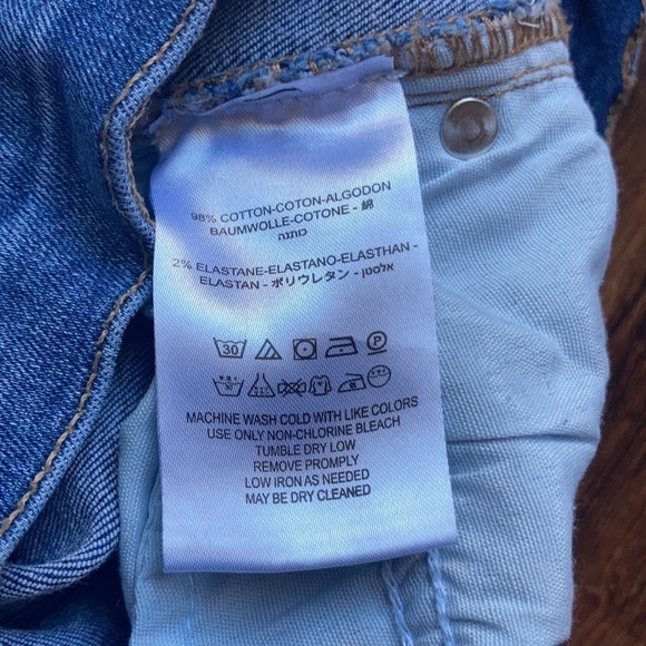 Free People great heights fringe skinny jeans size 26 - Picture 10 of 11